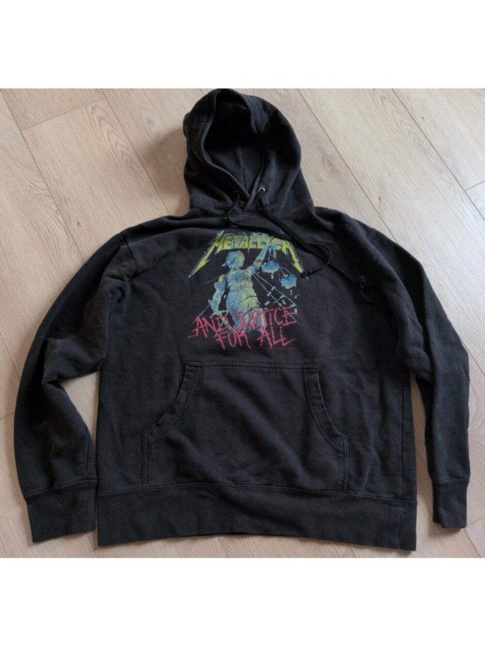 Vintage 2007 Metallica "...And Justice For All" Hoodie - Bravado Tag - Size M